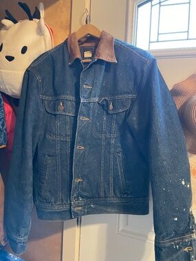 LEE Men’s vintage denim jacket lined - US made